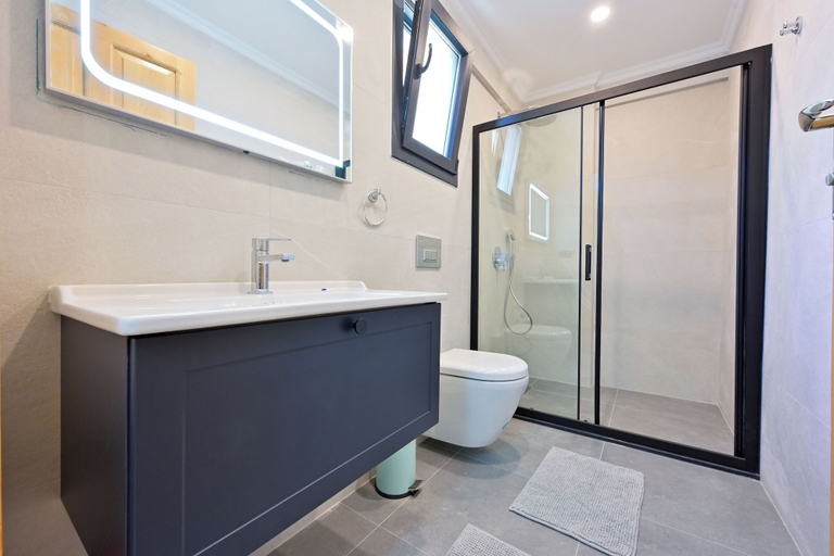 Bathroom, Yaka Esinti Villa, Fethiye