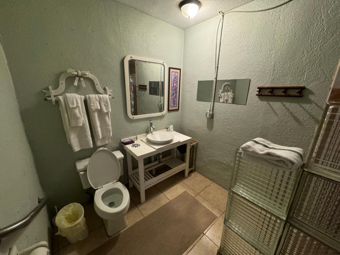 Bathroom 1, Steam Train Hotel, Conejos