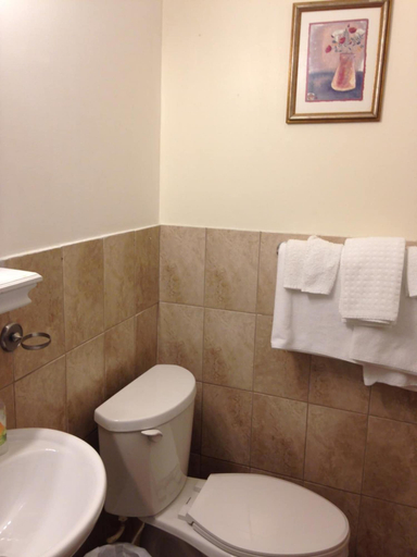 Bathroom 5, Hotel Bon Accueil, Montréal