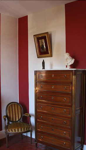 Bedroom 4, Manoir de Curty, Nièvre