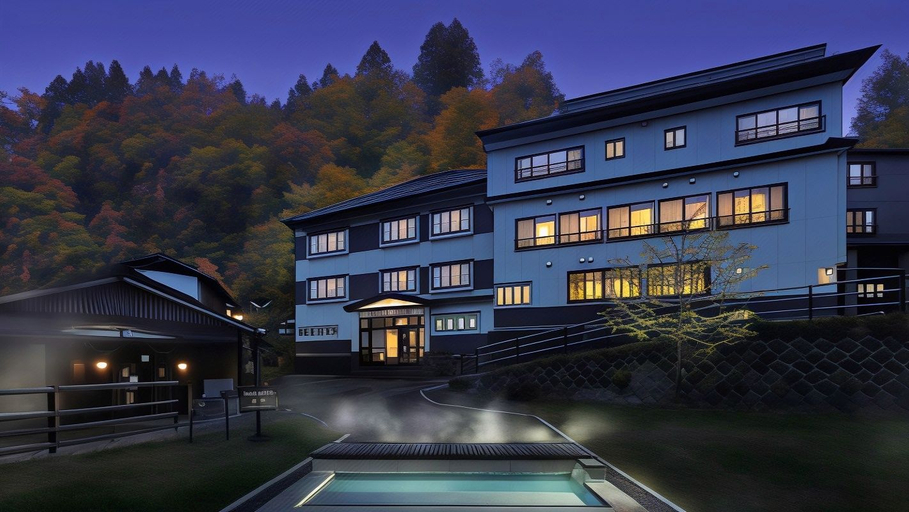 Exterior & Views 1, Zao Onsen Omiya Ryokan, Yamagata
