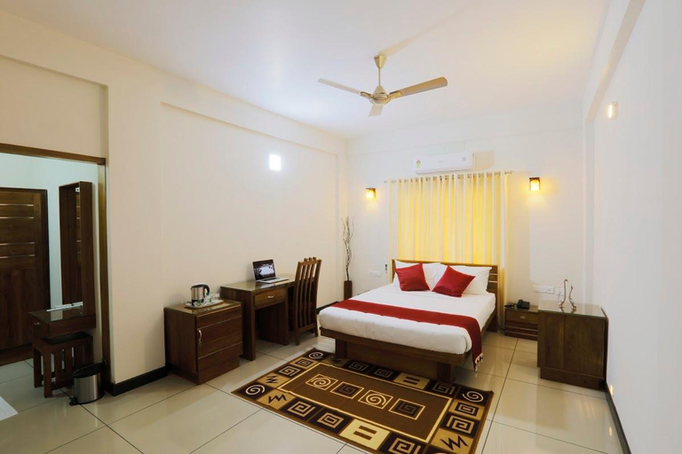 Bedroom 2, Gokulam Heritage Plaza, Wayanad
