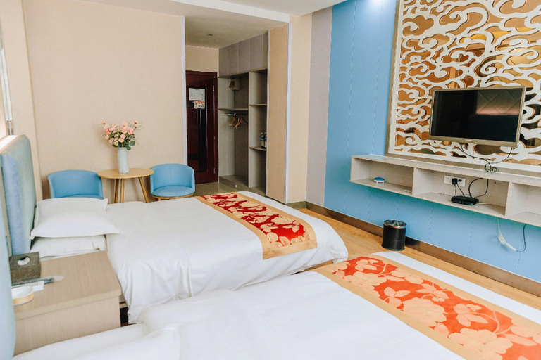 Bedroom 3, Shell Dingxi MinCounty Minzhou East Road Hotel, Dingxi