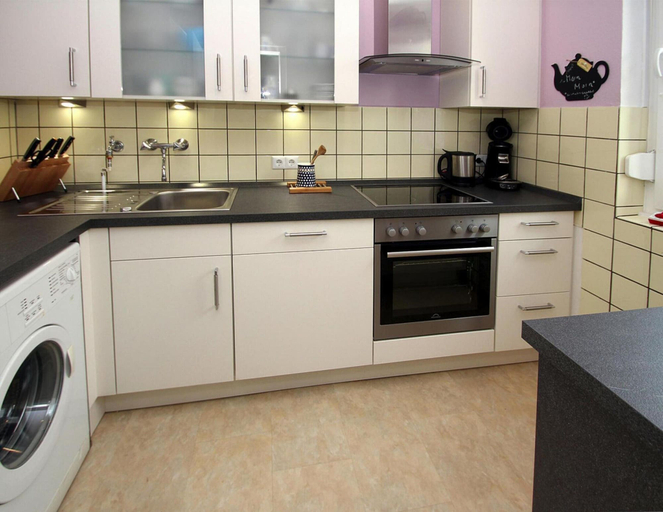 Private kitchen, Gemutlicher Bungalow Kabeljau in Dornumersiel, Aurich