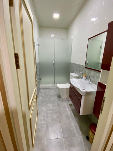 Bathroom, DELUXE FAMILY HOTEL, Ağsu