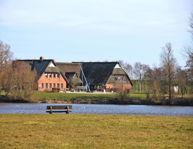 Exterior & Views 2, Holiday Bungalow Dornumersiel Terrace, Aurich