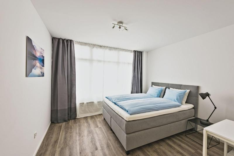 Bedroom, TouchBed City Apartments, Sankt Gallen