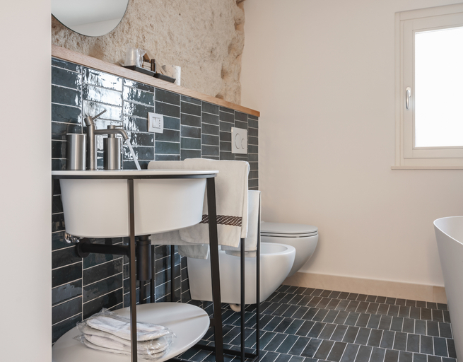 Bathroom 3, Domus de Armenis, Matera