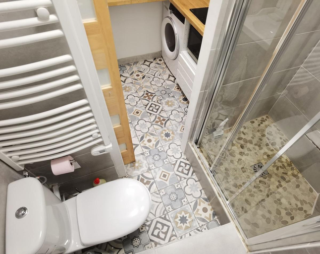 Bathroom 3, Sunshine apt/500m to Printemps/elevator, Paris