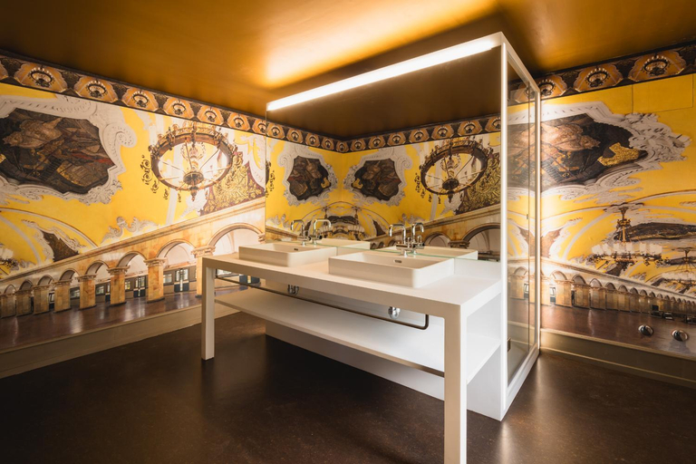 Bathroom, Post Hotel Löwe, Albula