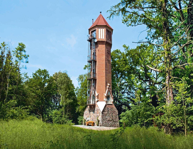 View from property 3, Wasserturm in Kuchelmiss, Rostock