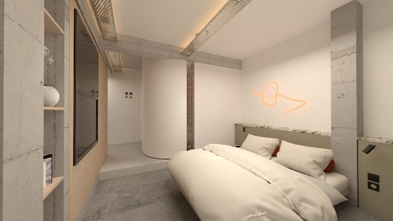 Bedroom 2, The Newel Metaxourgeio by Athens Stay, Attica
