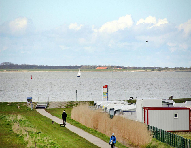 View from property 3, Gemutlicher Bungalow Kabeljau in Dornumersiel, Aurich