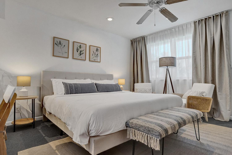 Bedroom, marine villas # 1 in hollywood, Broward