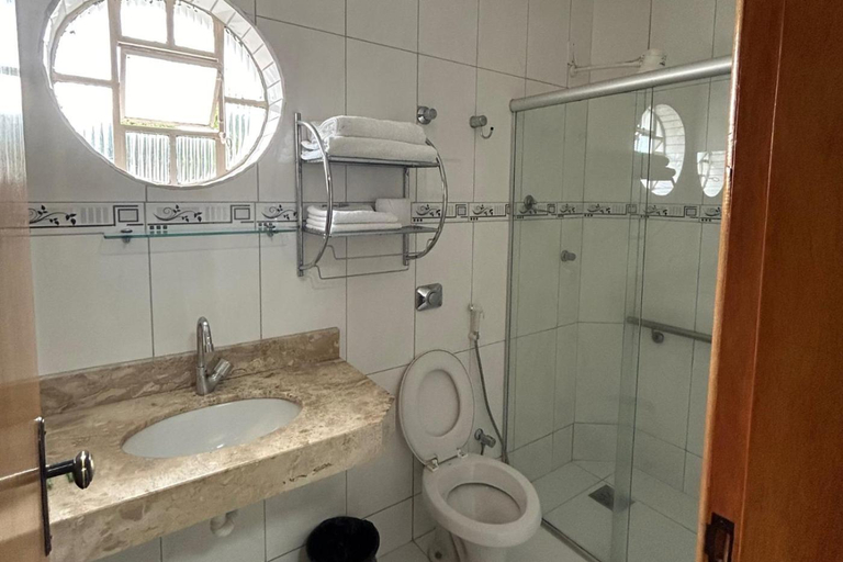 Bathroom 3, Hotel Santa Clara, Caldas Novas