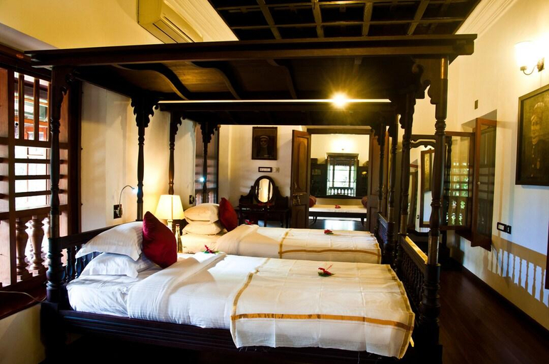 Bedroom, Chittoor Kottaram Royal Mansion - A CGH Earth SAHA Experience, Ernakulam