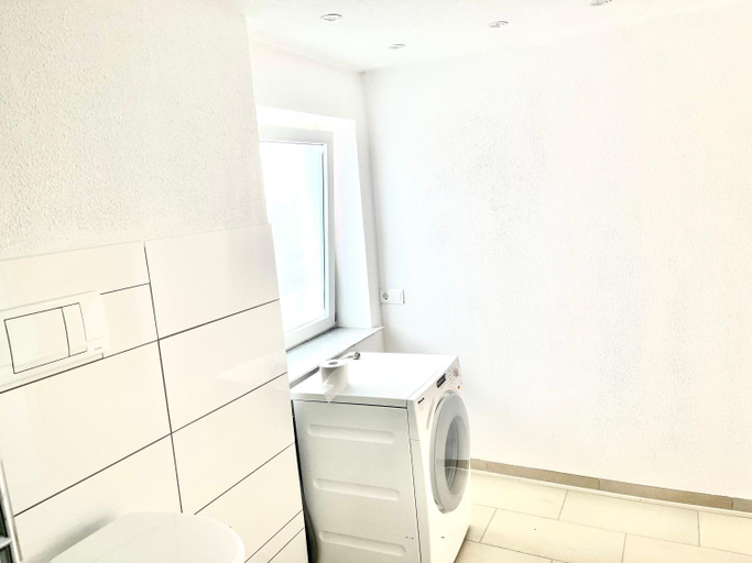 Bathroom 2, Monteurwohnung am Flughafen, Nordsachsen