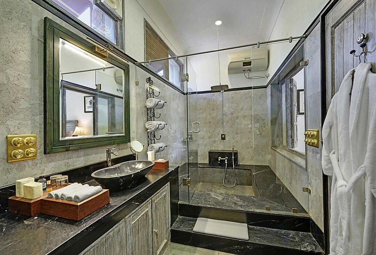 Bathroom, Vatsalya Vihar - A Luxury Pool Villas Resort, Udaipur