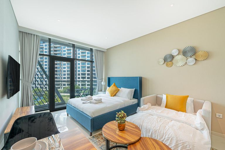 Bedroom, Sea view I Beach access I Pool with bar, Dubai