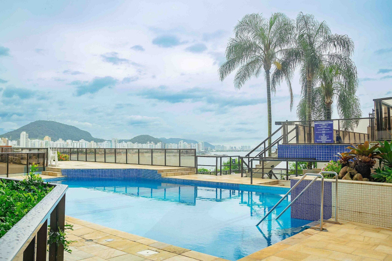 Sport & Beauty 5, Apê Praia das Astúrias Vista Mar, Guarujá