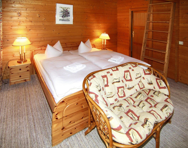 Room 3, Blockhauser am Fahrsee, Templin, Uckermark