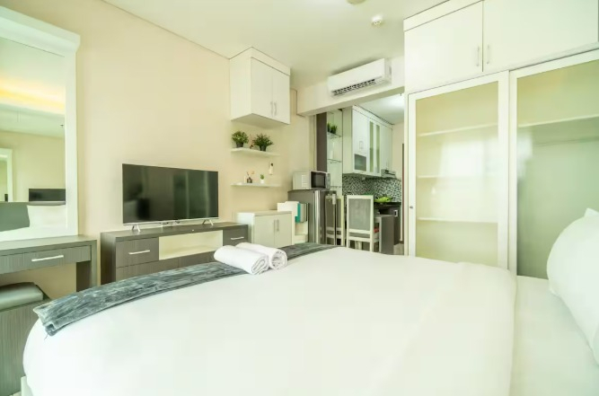 Bedroom 2, Peaceful Studio in Central Jakarta, SCBD, Thamrin, Central Jakarta