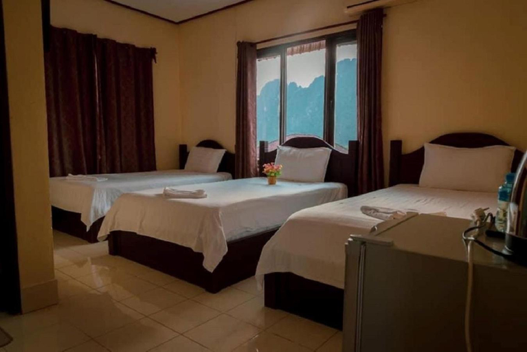 Bedroom 2, Dokphut Guesthouse, Vangvieng