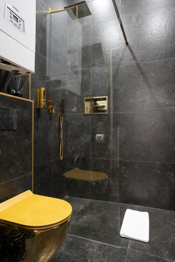 Bathroom 2, Apartament Shine Jacuzzi Starowiślna Kraków, Kraków City