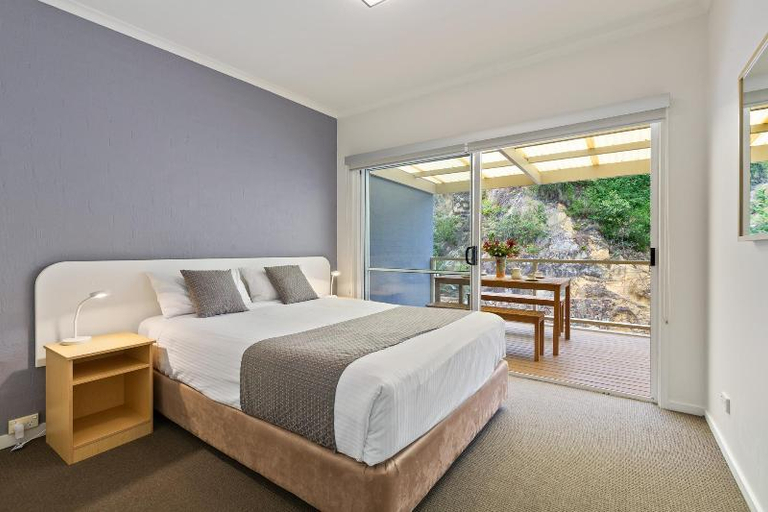 Bedroom 3, Tathra Beach House Holiday Apartments, Bega Valley