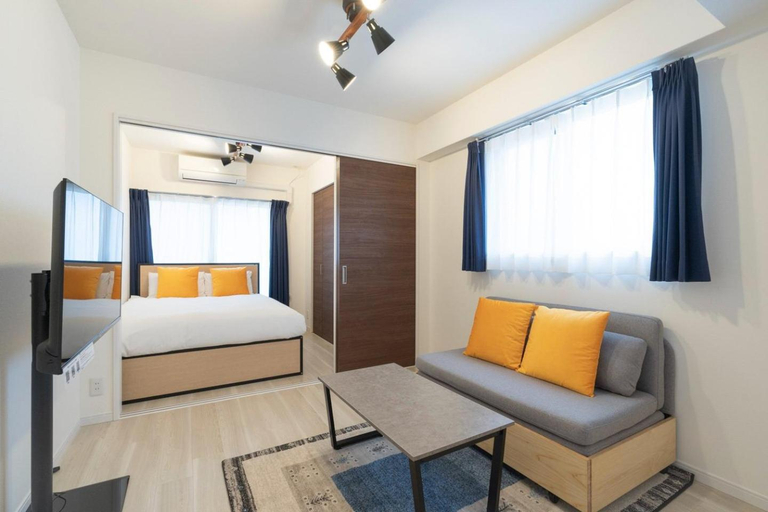 Bedroom 2, Curasion Oyodonaka 梅田-大阪駅-淀屋橋-福島エリア, Osaka