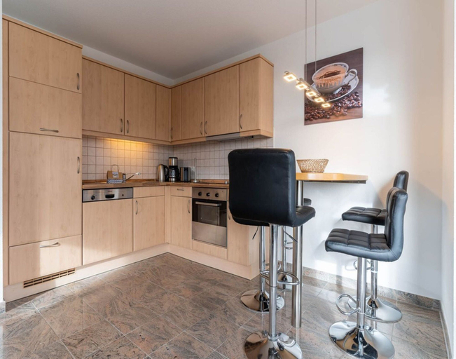 Private kitchen 3, Comfortable Holiday Apartment in St. Peter Ording, Nordfriesland