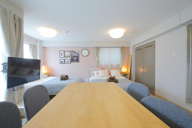 Bedroom 2, シティペトルシュカ - 菊水駅徒歩5分 - コンパクトで機能的な快適ステイ, Sapporo