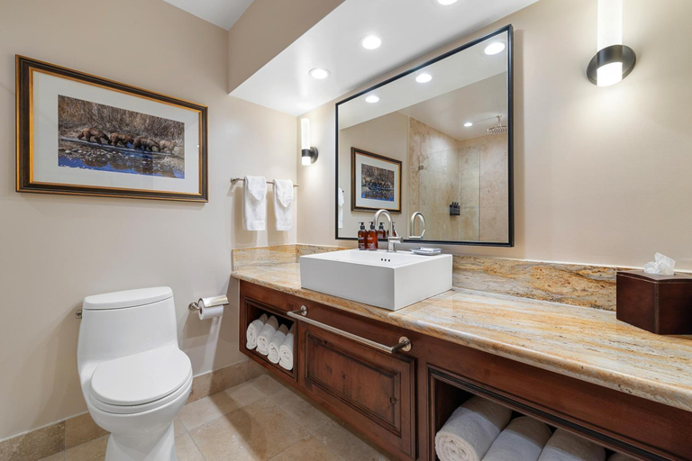 Bathroom 5, The Lodge at Jackson Hole, Teton
