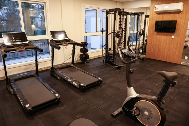 Fitness center, Aconchegante Flat em Canela - RS - Serra Class, Canela
