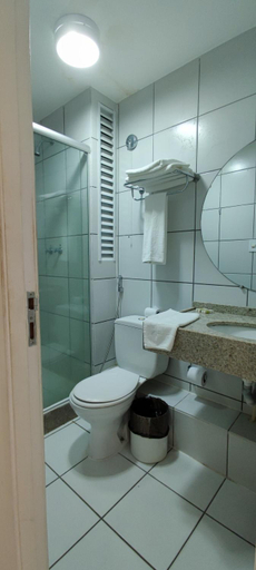 Bathroom 2, Barreirinhas Gran Lencois Flat Residence Mandacaru 506 Particular, Barreirinhas