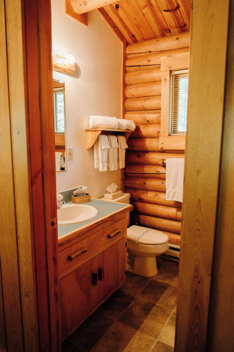 Bathroom 4, North Forty Resort, Flathead