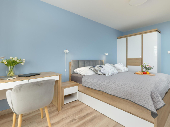 Bedroom 3, Apartment, sauna, swimming pool, Dziwnow, Kamień