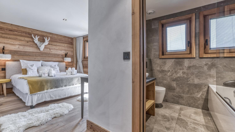 Bedroom 3, Chalet Hupa, Haute-Savoie