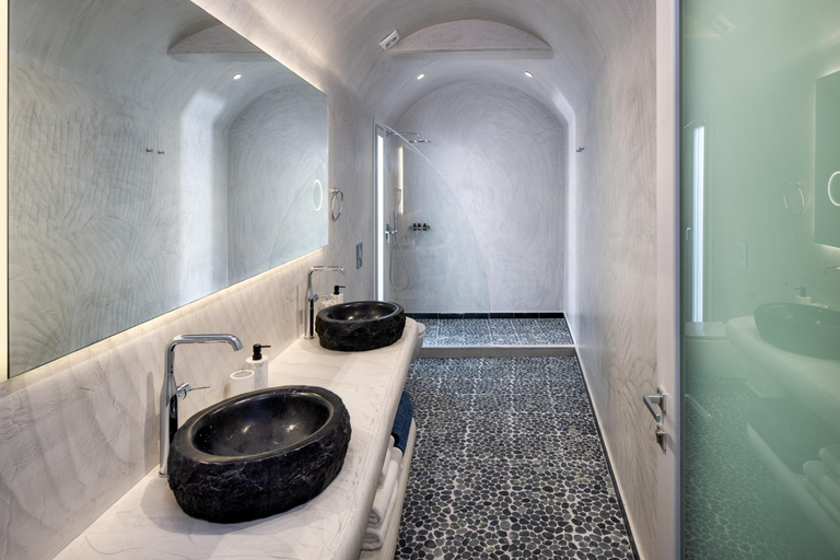 Bathroom 4, Felicity Cave Villas, South Aegean