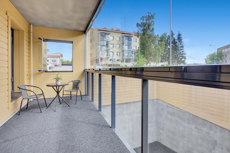 Balcony/terrace 2, Bellarova Apartments Lehtikatu, Lapland