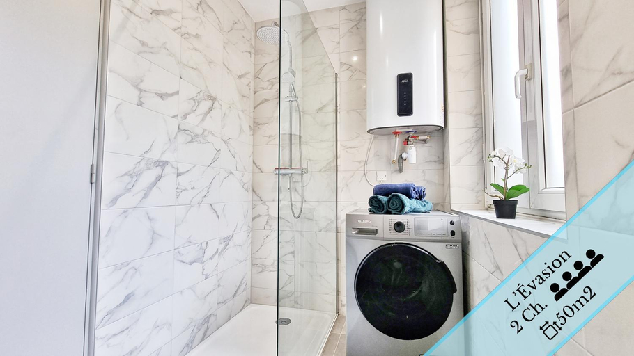 Shower 4, Residence Evasion & Elegance - Mulhouse, Haut-Rhin