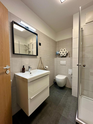 Bathroom 2, T&M Apartments Erkel, Budapesti