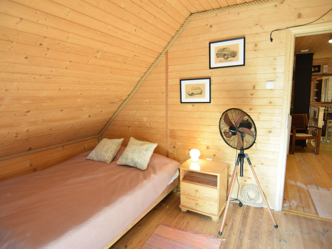 Bedroom 2, Holiday home with sauna and hot tub at the lake, Wejherowo