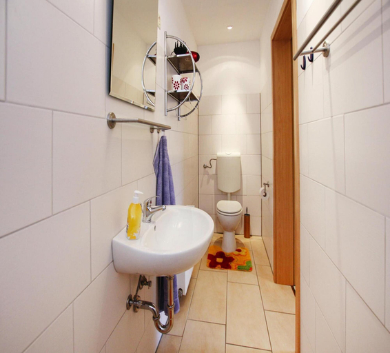 Bathroom 4, Ferienwohnung in der Hubschen Inselstadt Malchow, Mecklenburgische Seenplatte