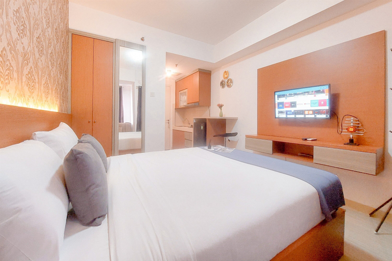 Bedroom, Enjoy Living Studio Apartment At Urban Heights Residence, South Tangerang