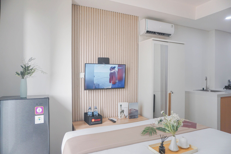 Bedroom 3, Full Furnished And Homey Studio At Daan Mogot City Apartment, Jakarta Barat
