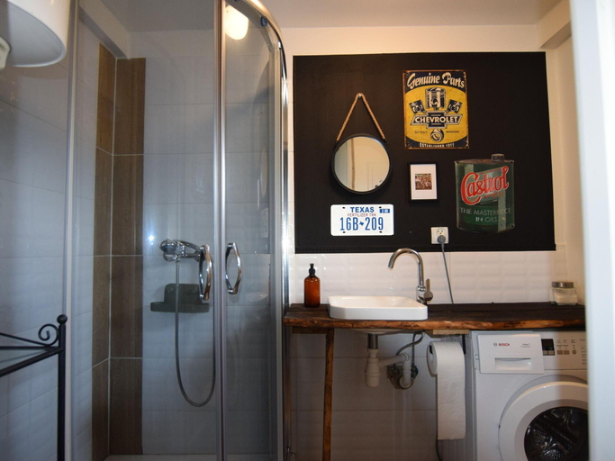 Bathroom 3, Holiday home with sauna and hot tub at the lake, Wejherowo
