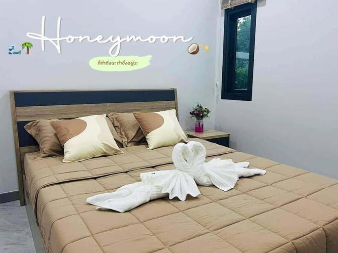 Bedroom 3, Songmee Pool Villa Nikompattana, K. Nikhom Pattan