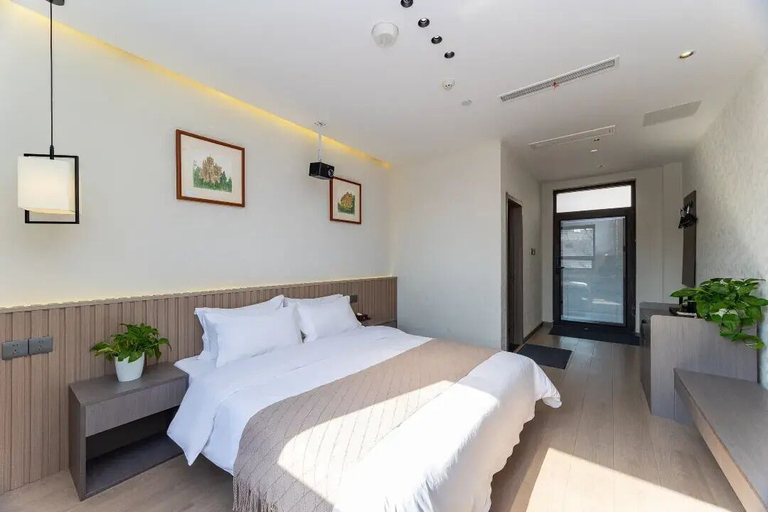 Bedroom 2, wodeyouyouliyuanjiudian, Qingdao