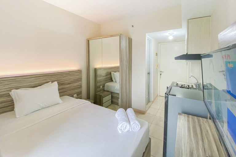 Bedroom, Tidy And Warm Studio At Springlake Summarecon Bekasi Apartment, Bekasi